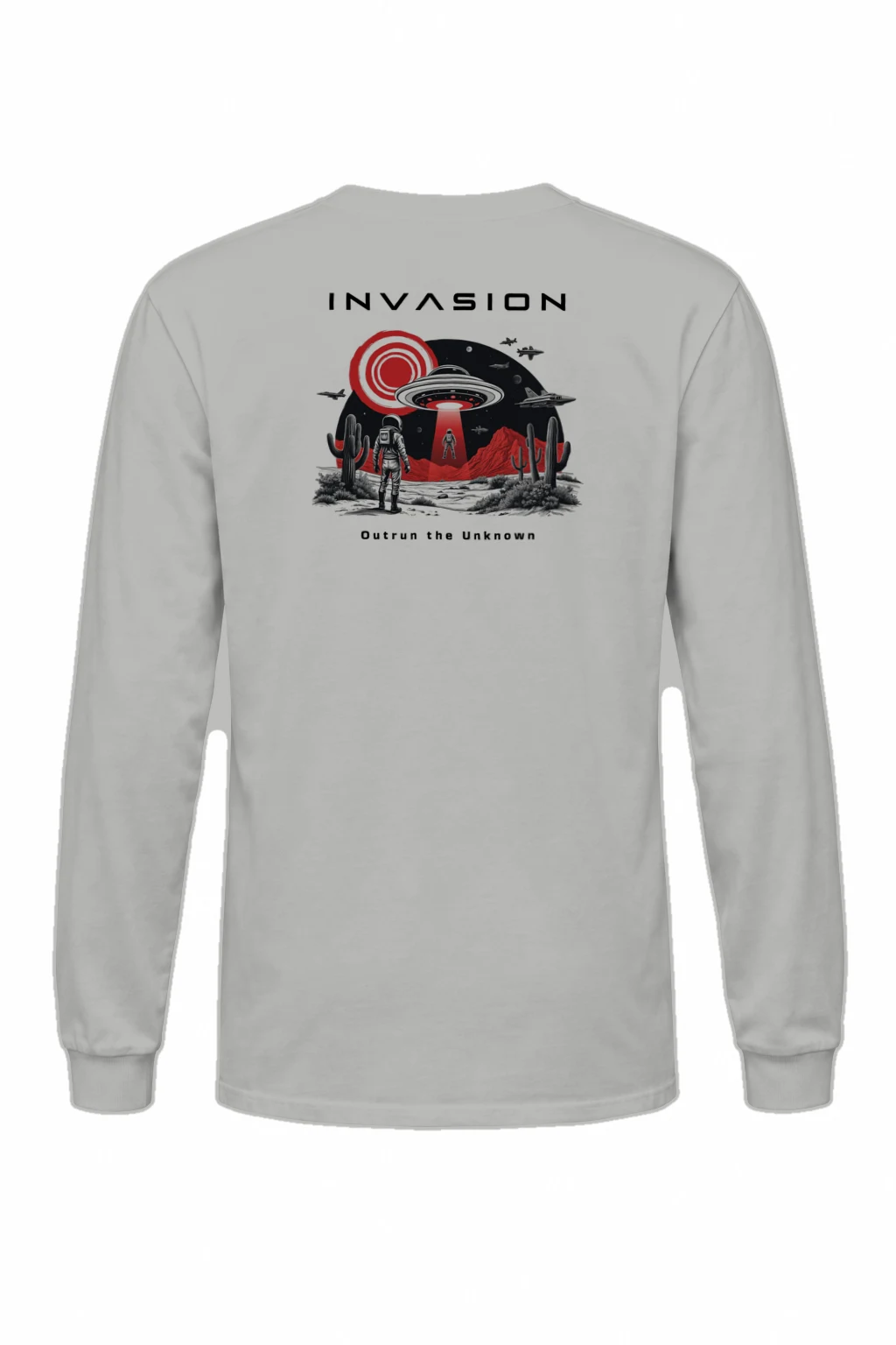 "Invasion" Unisex Longsleeve T-shirt | Gildan 2400