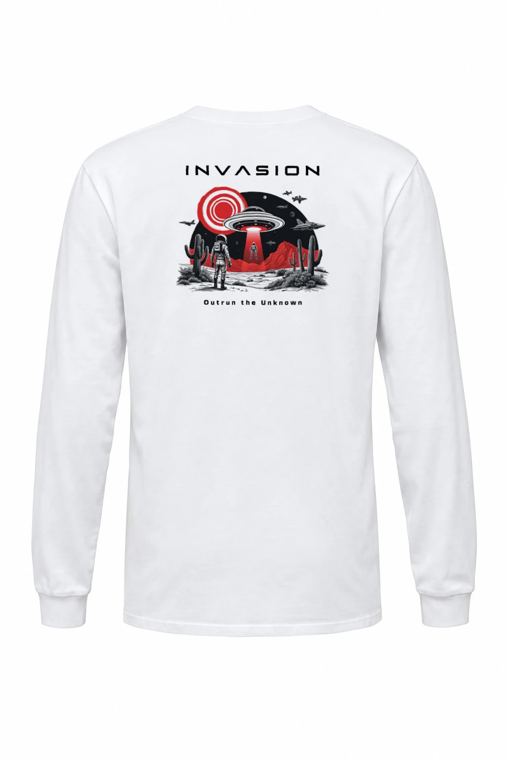 "Invasion" Unisex Longsleeve T-shirt | Gildan 2400