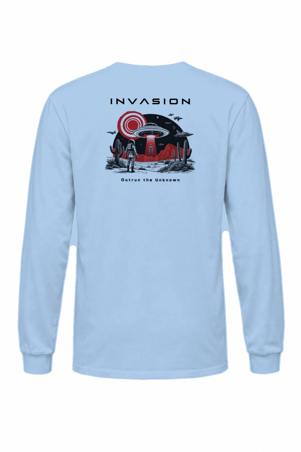 "Invasion" Unisex Longsleeve T-shirt | Gildan 2400