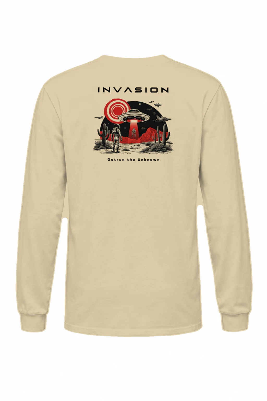 "Invasion" Unisex Longsleeve T-shirt | Gildan 2400