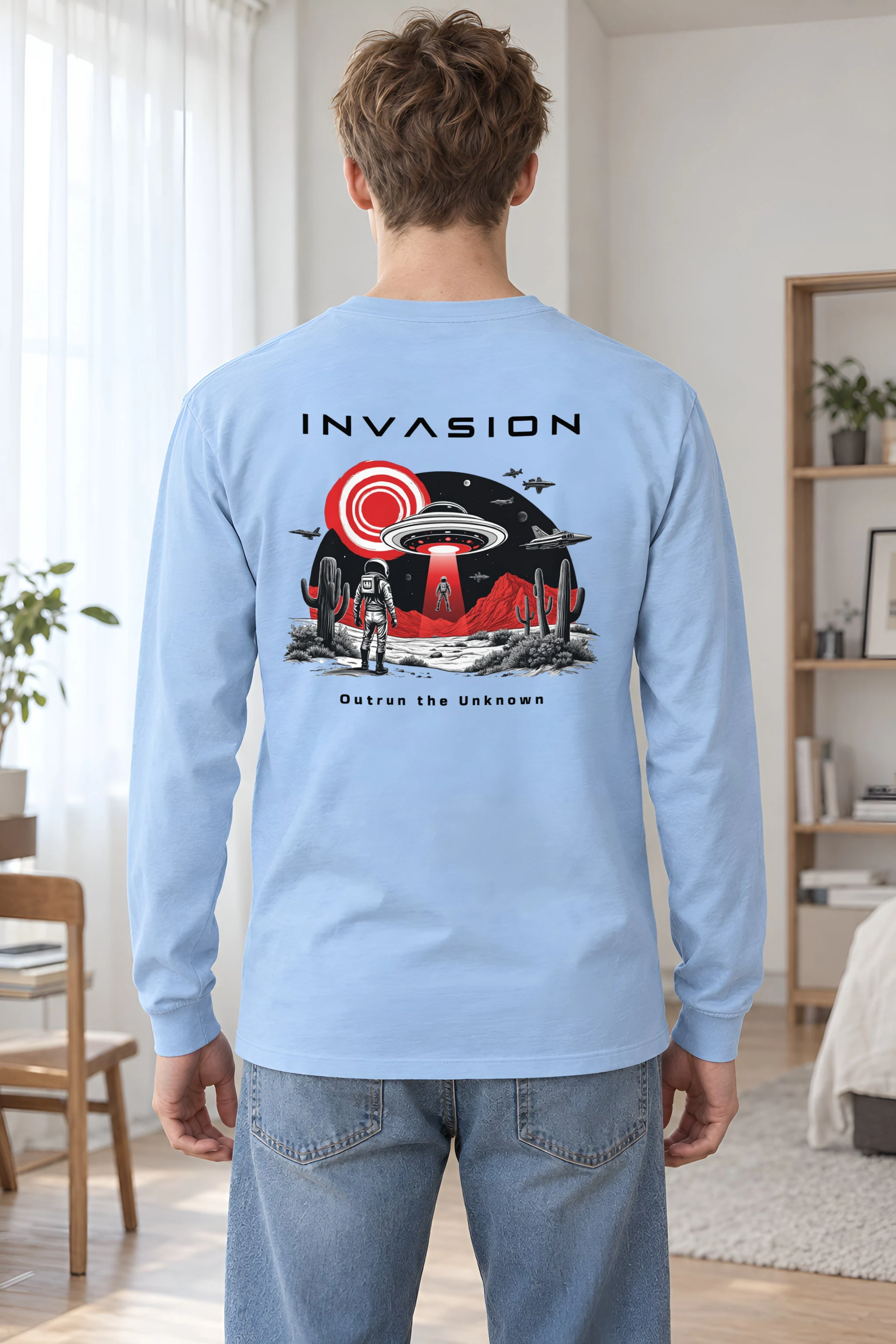 "Invasion" Unisex Longsleeve T-shirt