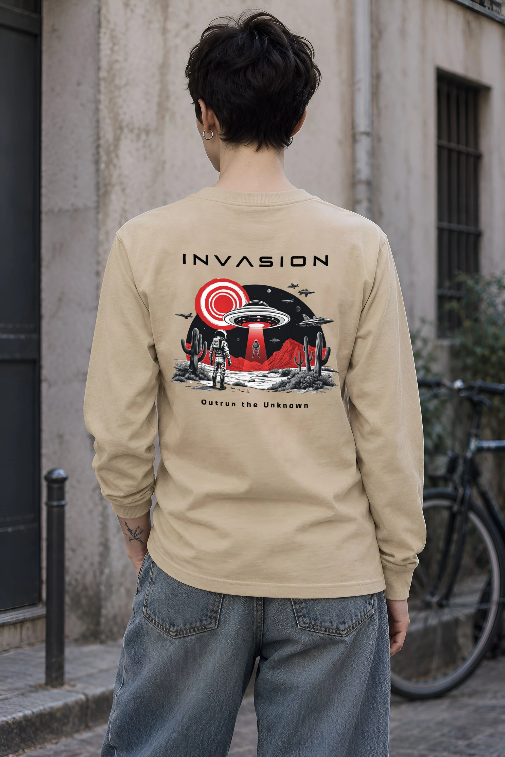 "Invasion" Unisex Longsleeve T-shirt