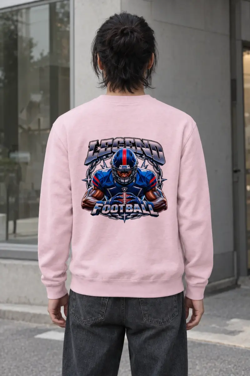 "Iron Grid Hero" Heavy Blend Unisex Crewneck Sweatshirt