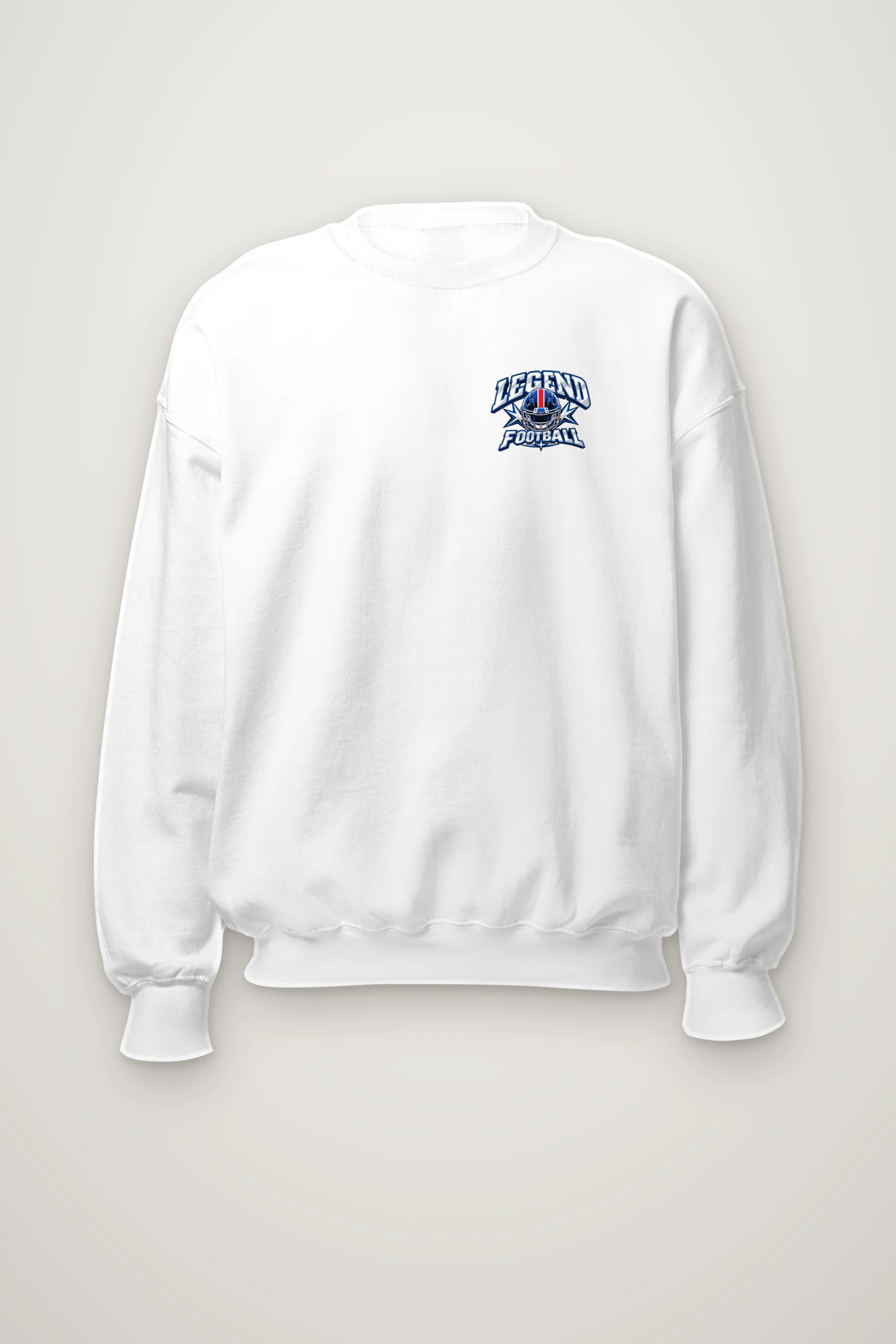 "Iron Grid Hero" Heavy Blend Unisex Crewneck Sweatshirt