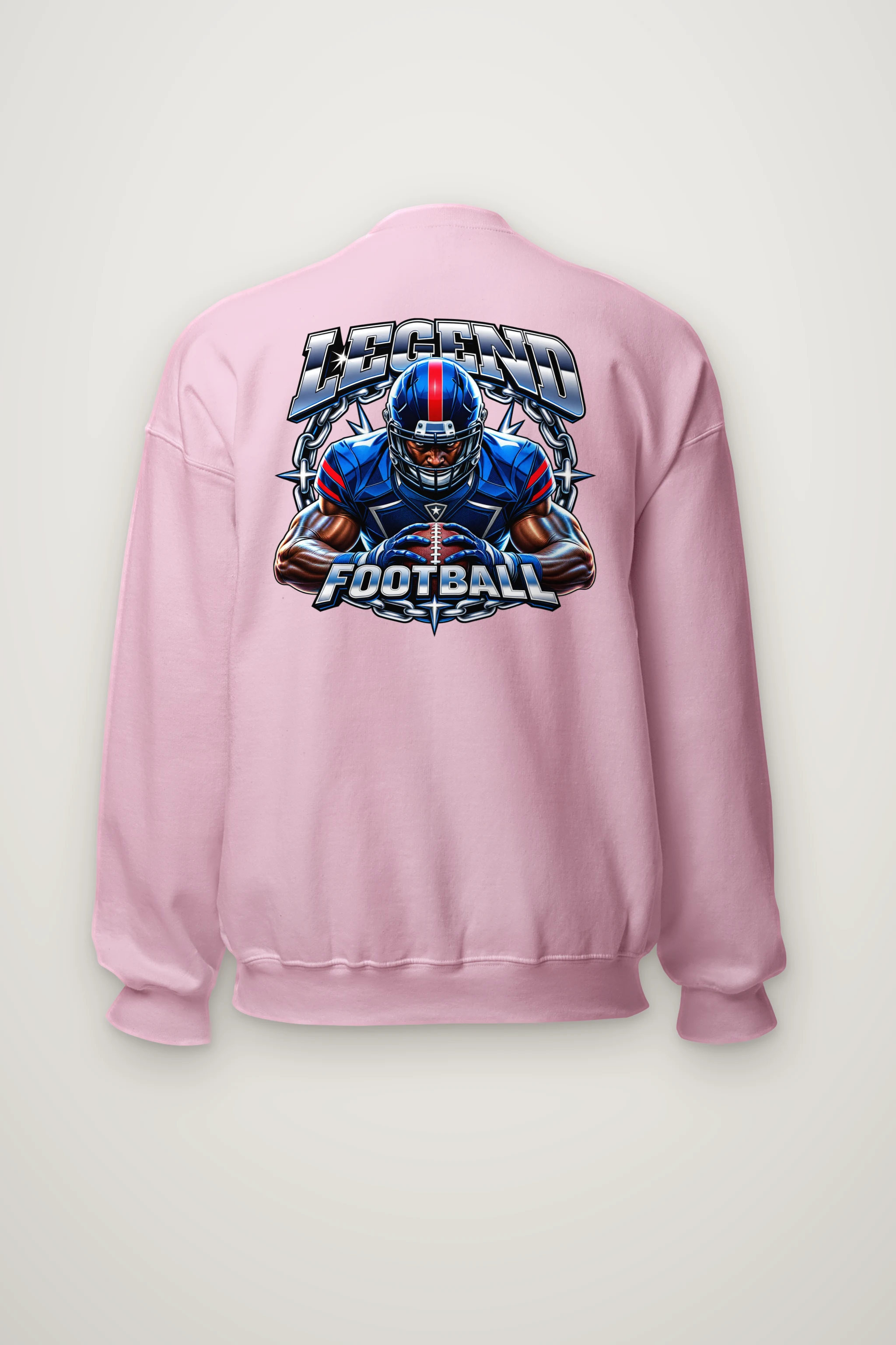 "Iron Grid Hero" Heavy Blend Unisex Crewneck Sweatshirt