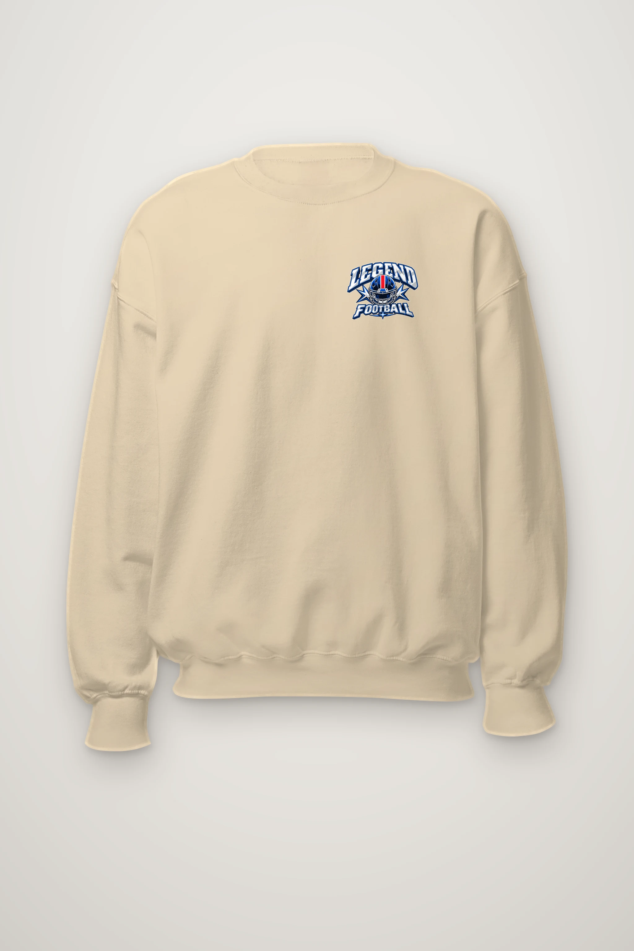 "Iron Grid Hero" Heavy Blend Unisex Crewneck Sweatshirt