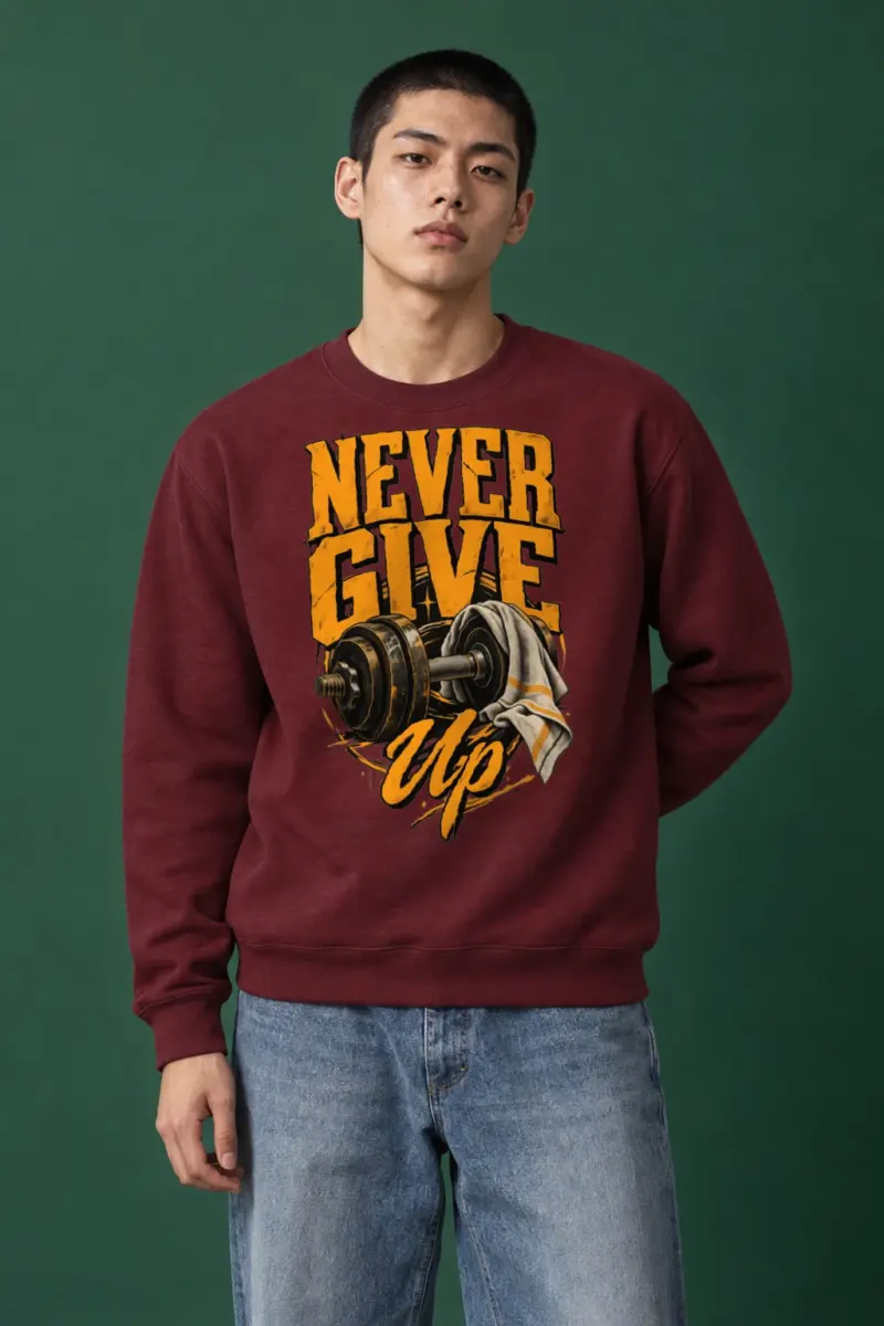 "Iron Resolve" Heavy Blend Unisex Crewneck Sweatshirt | Gildan 18000