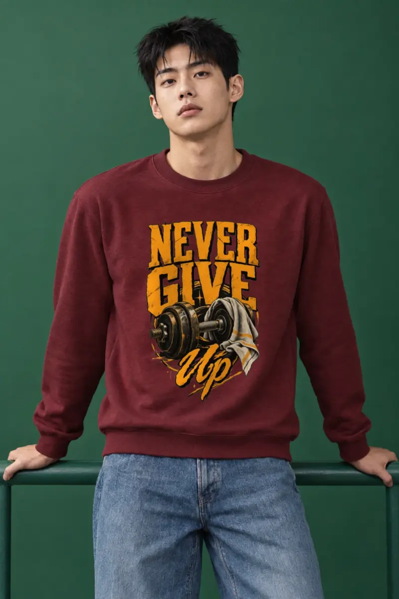 "Iron Resolve" Heavy Blend Unisex Crewneck Sweatshirt