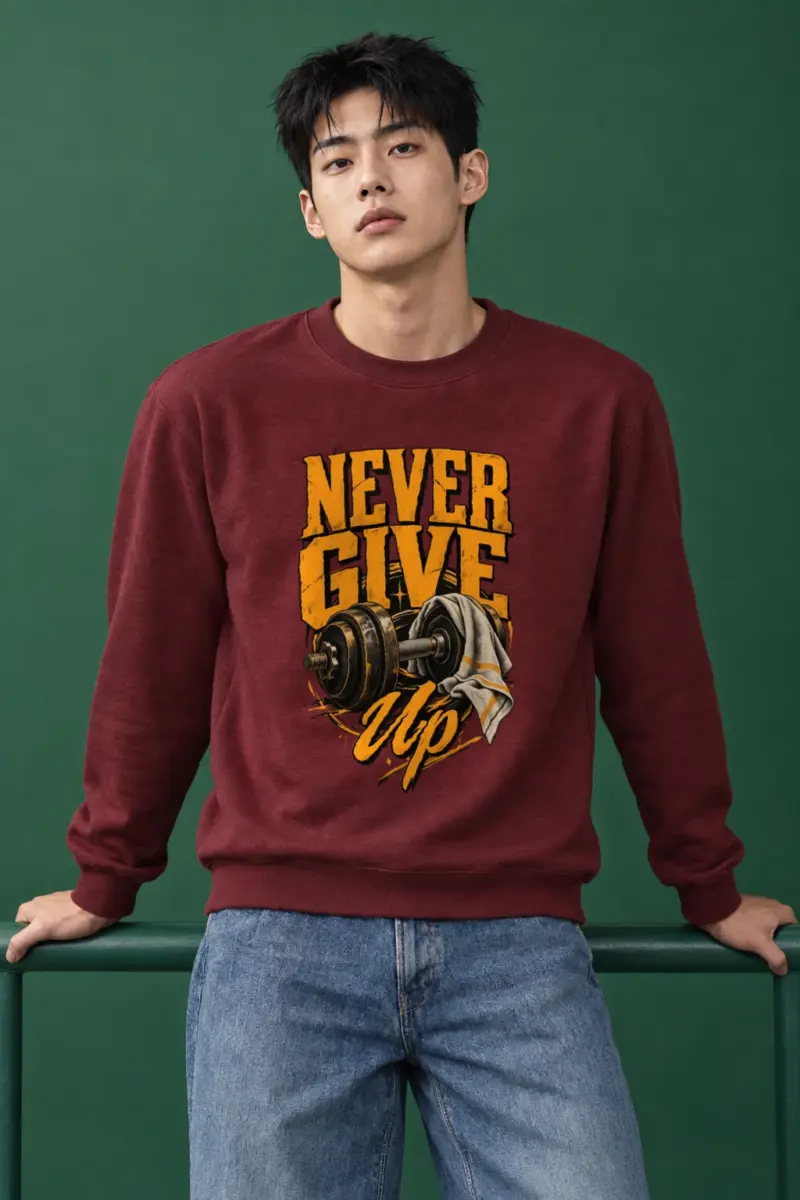 "Iron Resolve" Heavy Blend Unisex Crewneck Sweatshirt
