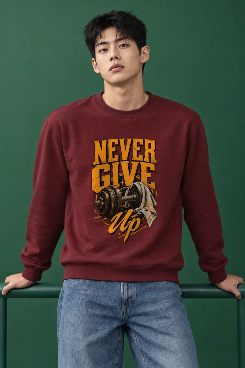 "Iron Resolve" Heavy Blend Unisex Crewneck Sweatshirt