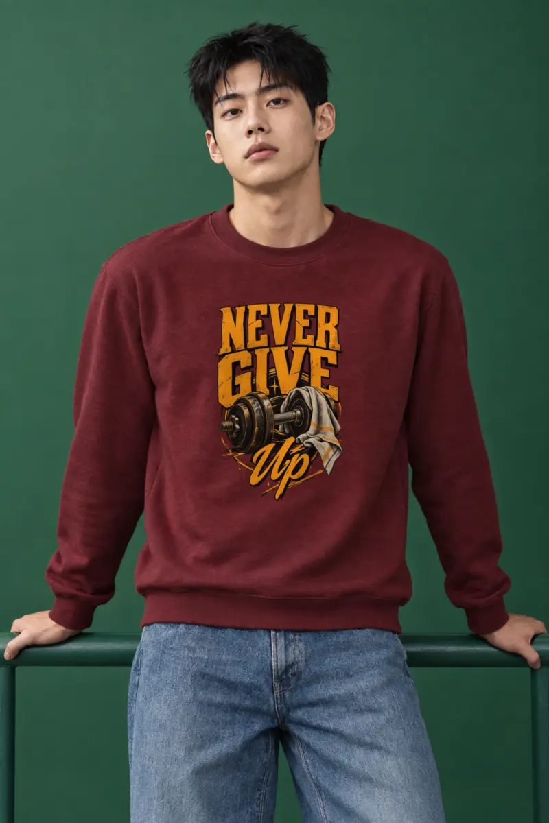 "Iron Resolve" Heavy Blend Unisex Crewneck Sweatshirt
