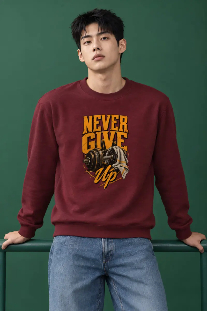 "Iron Resolve" Heavy Blend Unisex Crewneck Sweatshirt