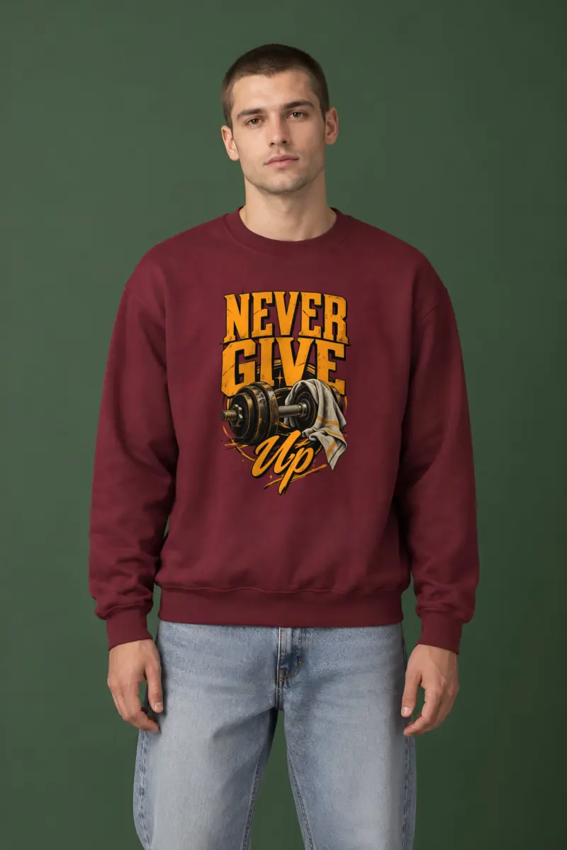 "Iron Resolve" Heavy Blend Unisex Crewneck Sweatshirt