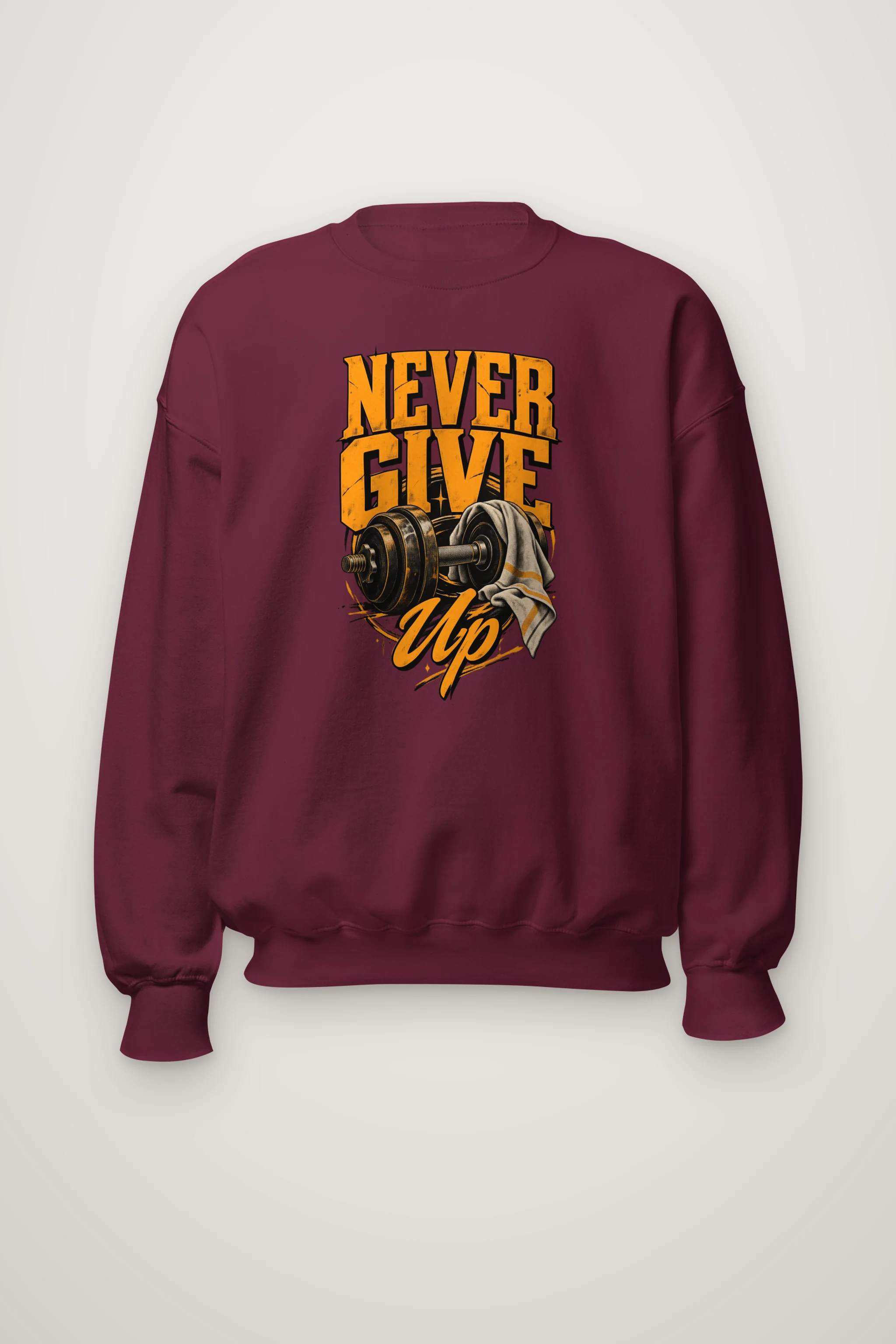 "Iron Resolve" Heavy Blend Unisex Crewneck Sweatshirt