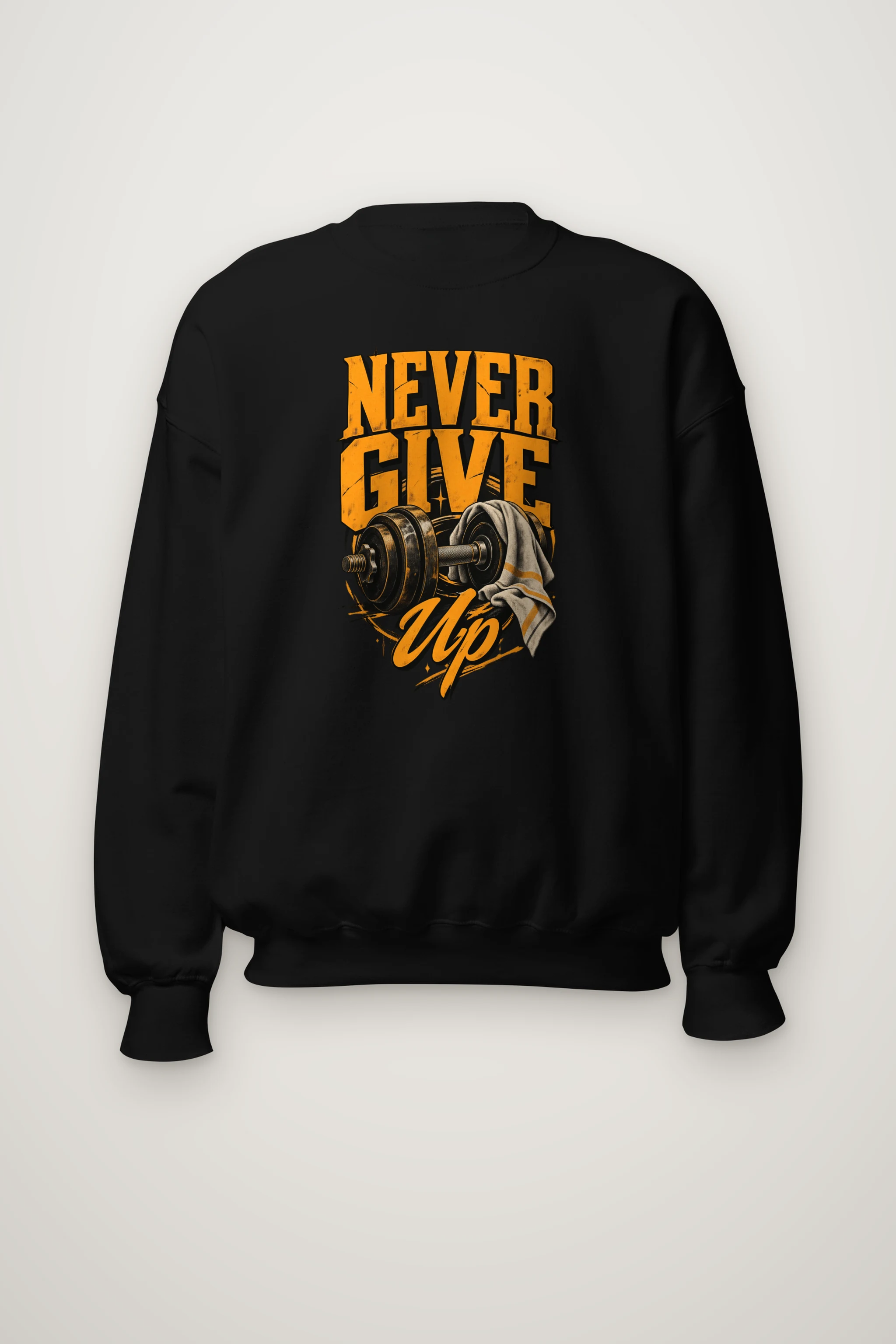 "Iron Resolve" Heavy Blend Unisex Crewneck Sweatshirt