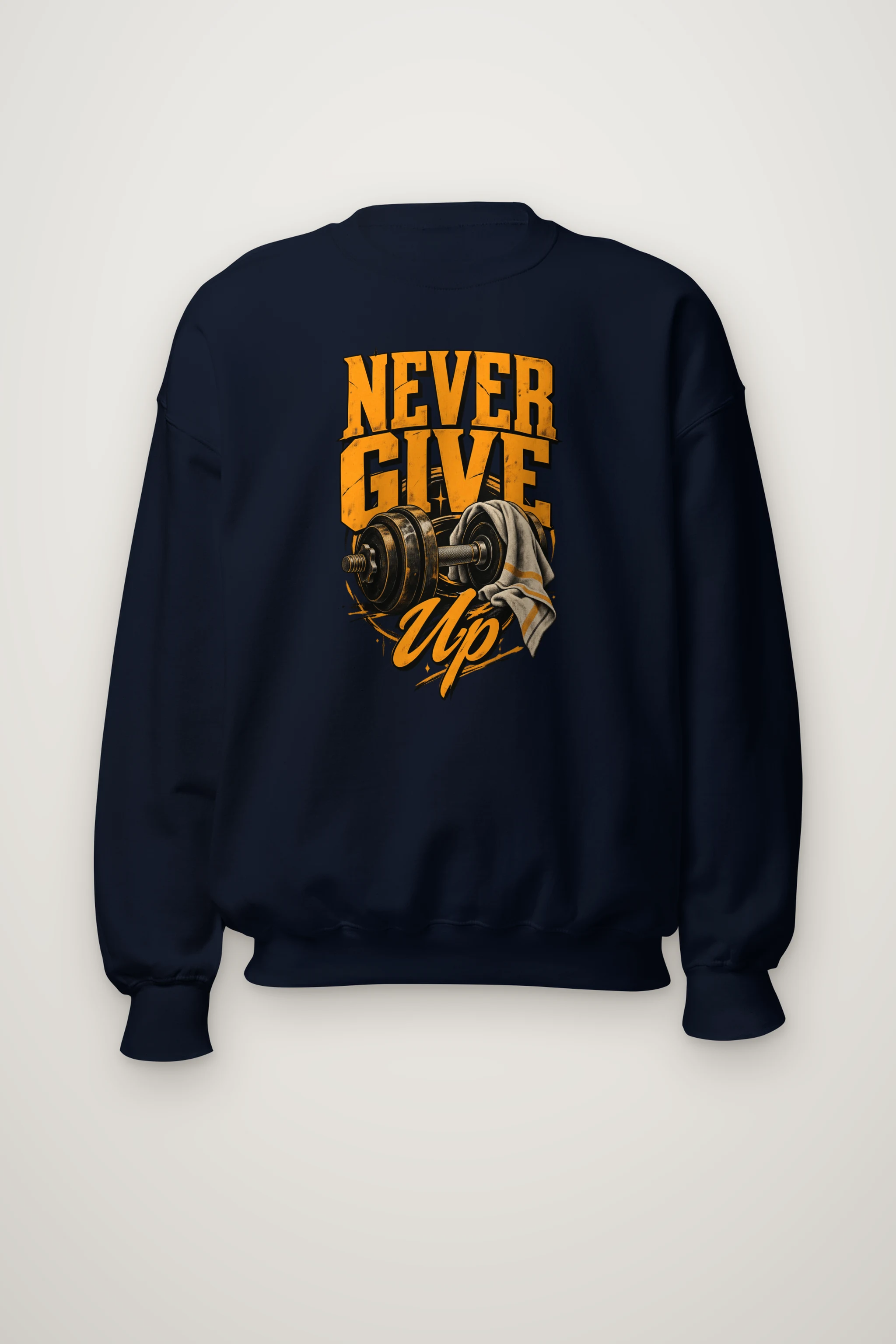 "Iron Resolve" Heavy Blend Unisex Crewneck Sweatshirt
