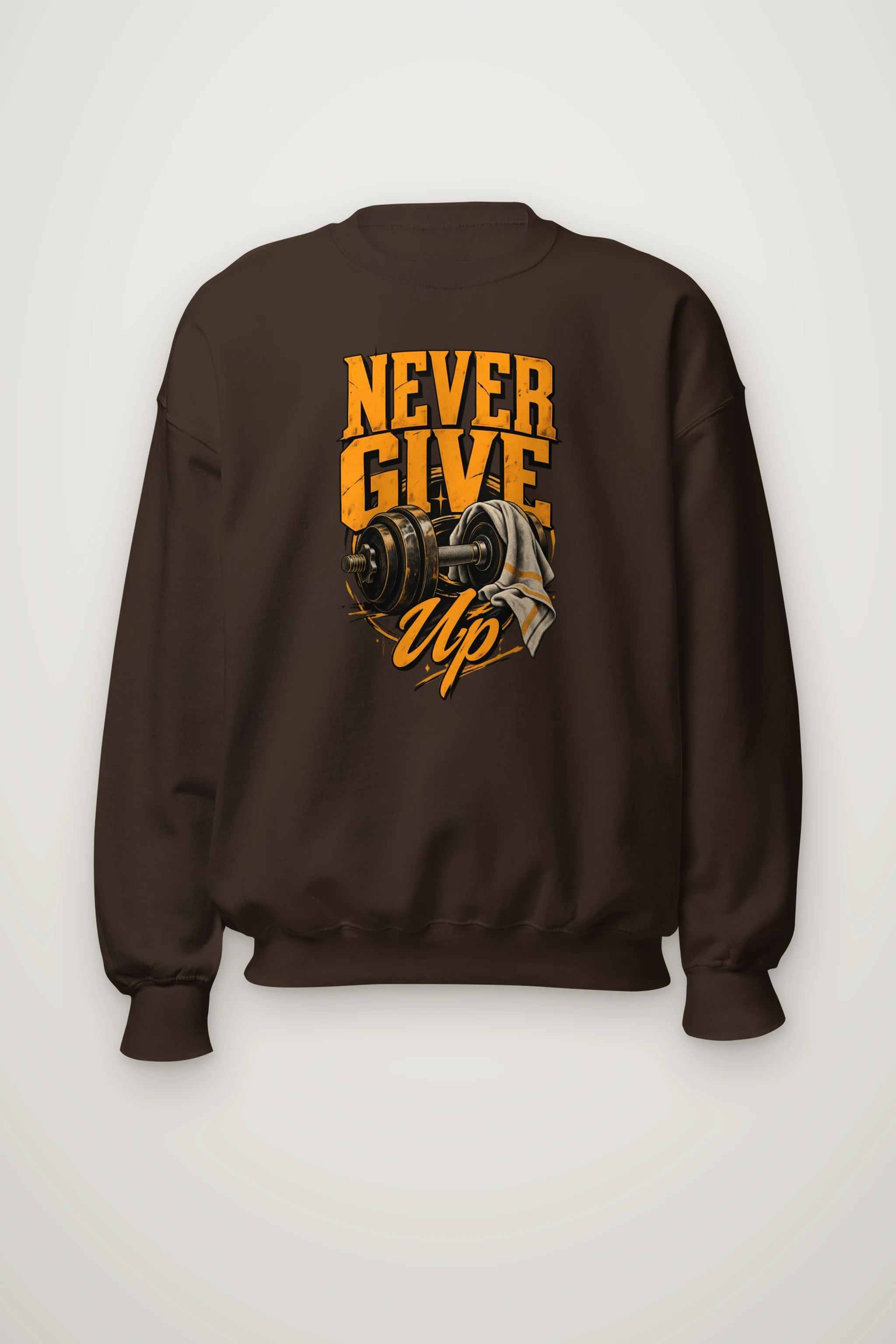 "Iron Resolve" Heavy Blend Unisex Crewneck Sweatshirt