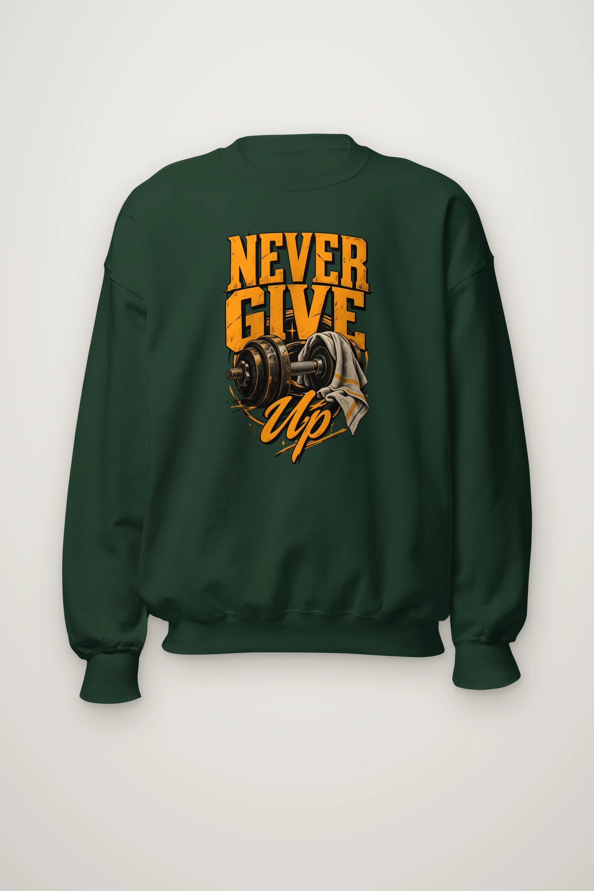 "Iron Resolve" Heavy Blend Unisex Crewneck Sweatshirt