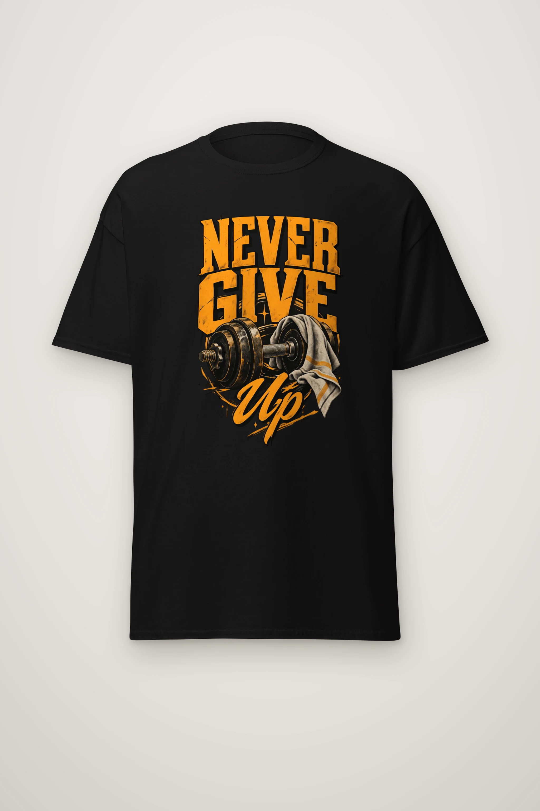 "Iron Resolve" Heavyweight Unisex Crewneck T-shirt