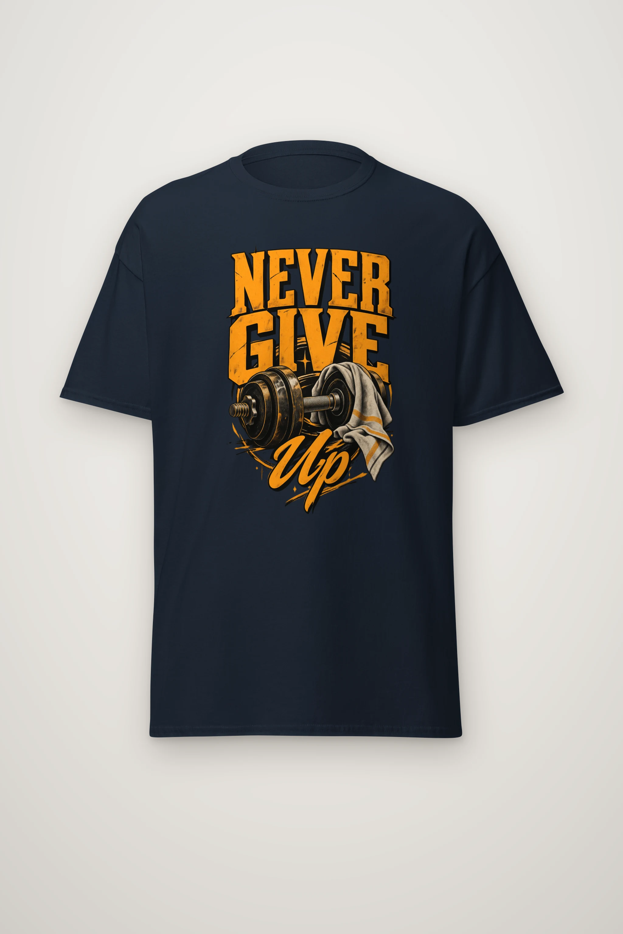 "Iron Resolve" Heavyweight Unisex Crewneck T-shirt