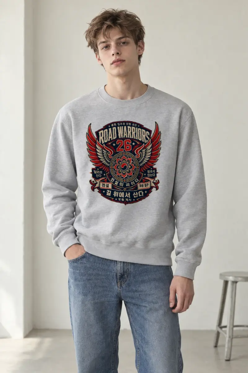 "Iron Spirit" Heavy Blend Unisex Crewneck Sweatshirt
