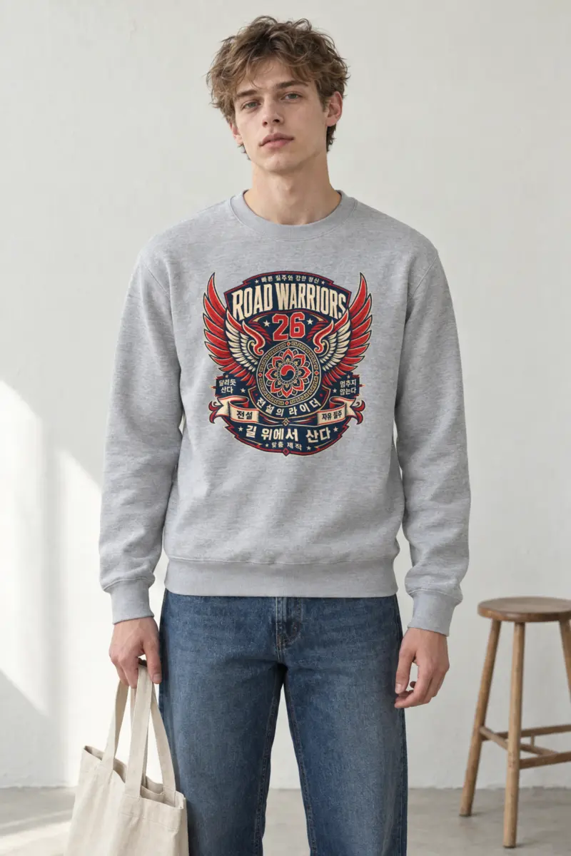 "Iron Spirit" Heavy Blend Unisex Crewneck Sweatshirt
