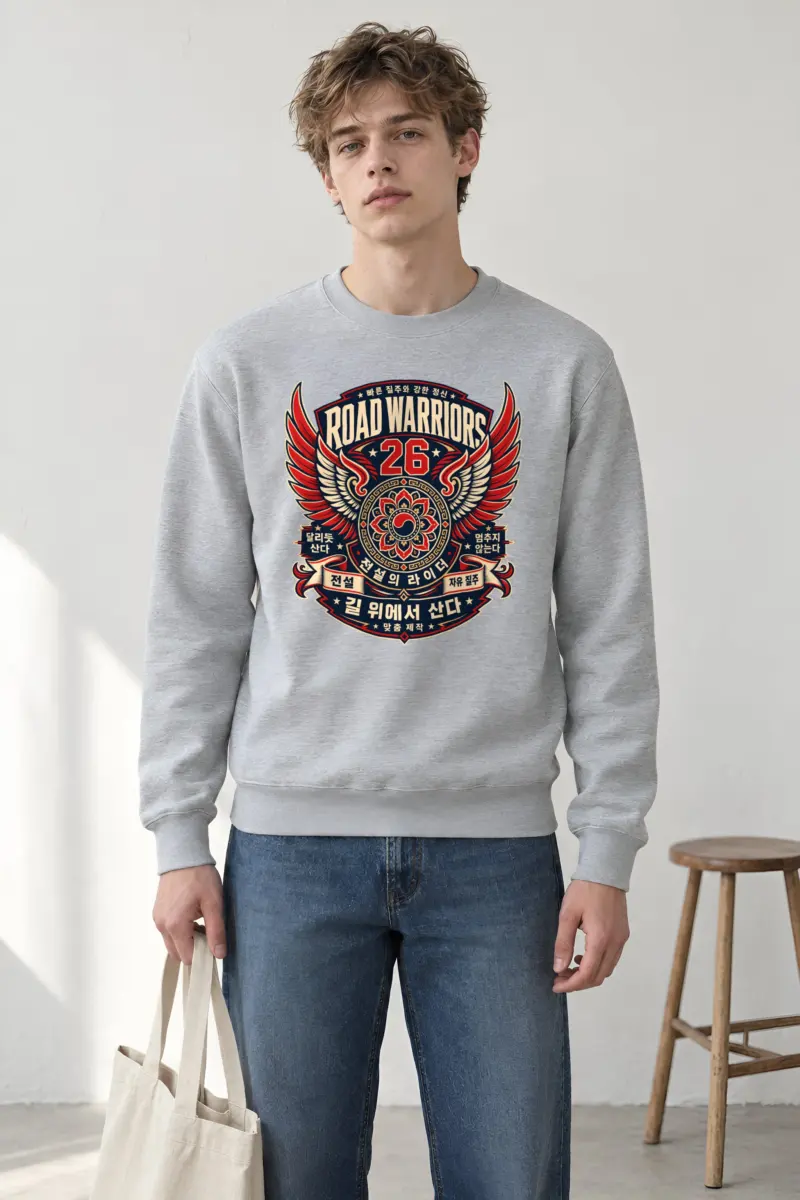 "Iron Spirit" Heavy Blend Unisex Crewneck Sweatshirt