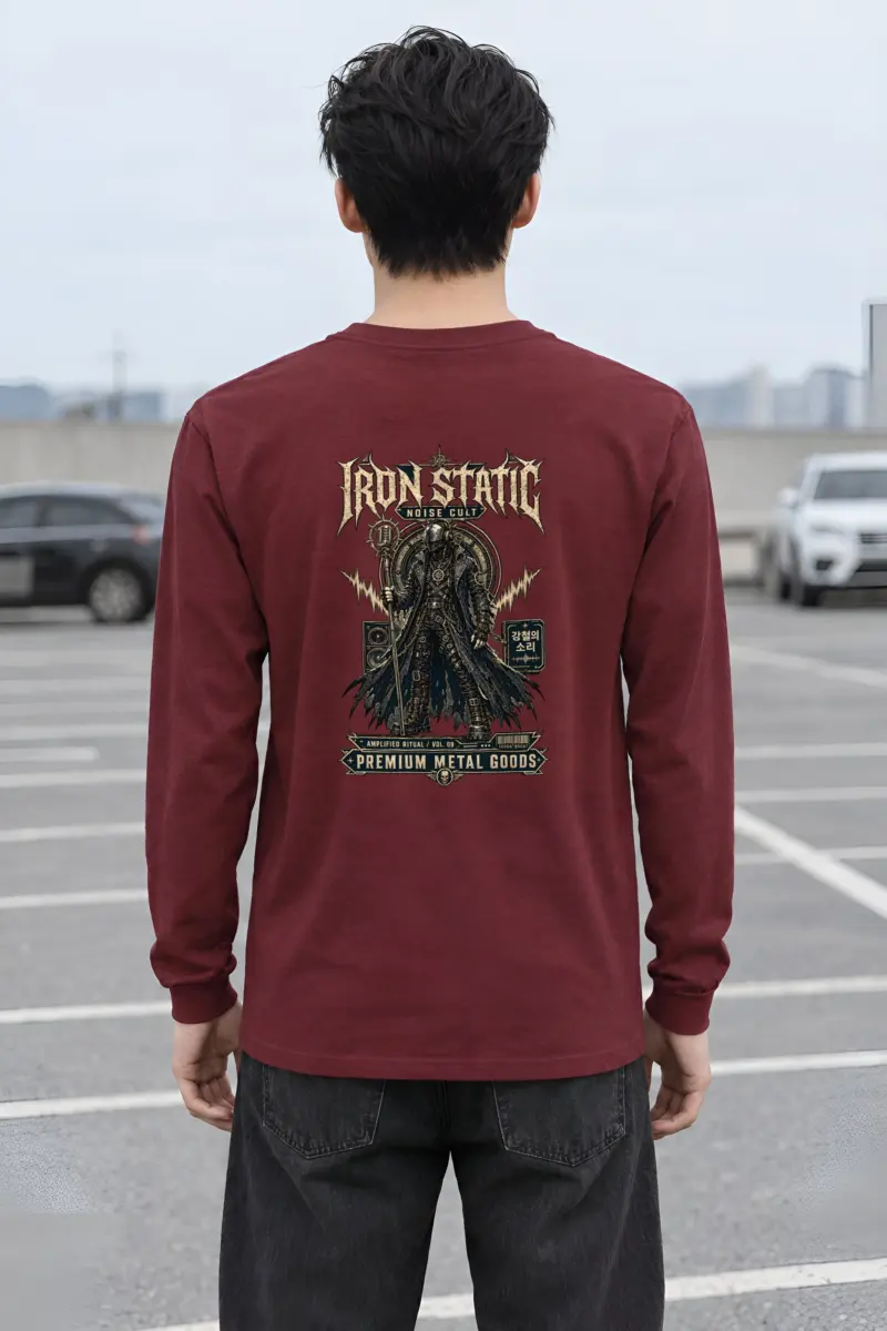 "Iron Static Ritual" Unisex Longsleeve T-shirt