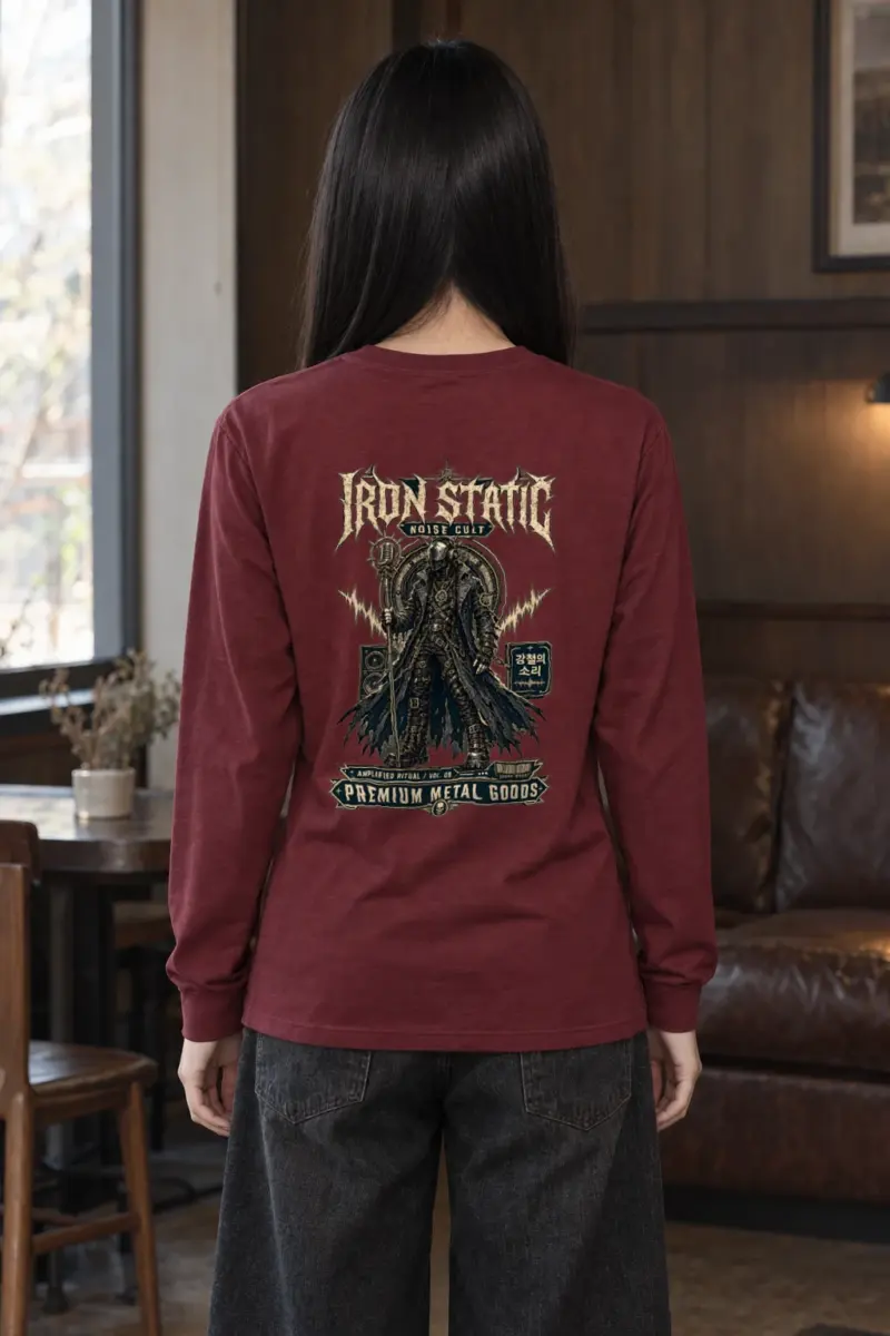 "Iron Static Ritual" Unisex Longsleeve T-shirt