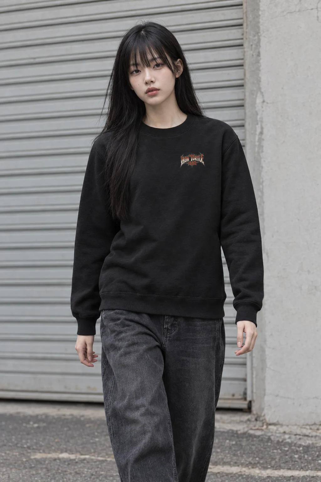 "IRON TURTLE 1592" Heavy Blend Unisex Crewneck Sweatshirt