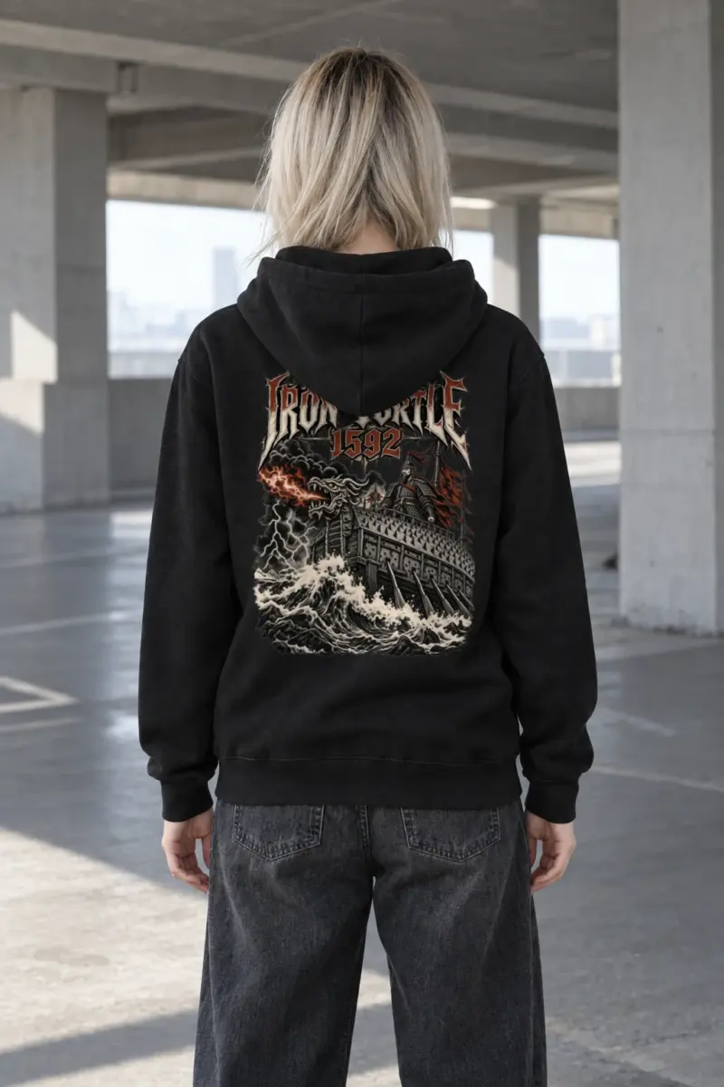 “IRON TURTLE 1592” Heavy Blend Unisex Pullover Hoodie