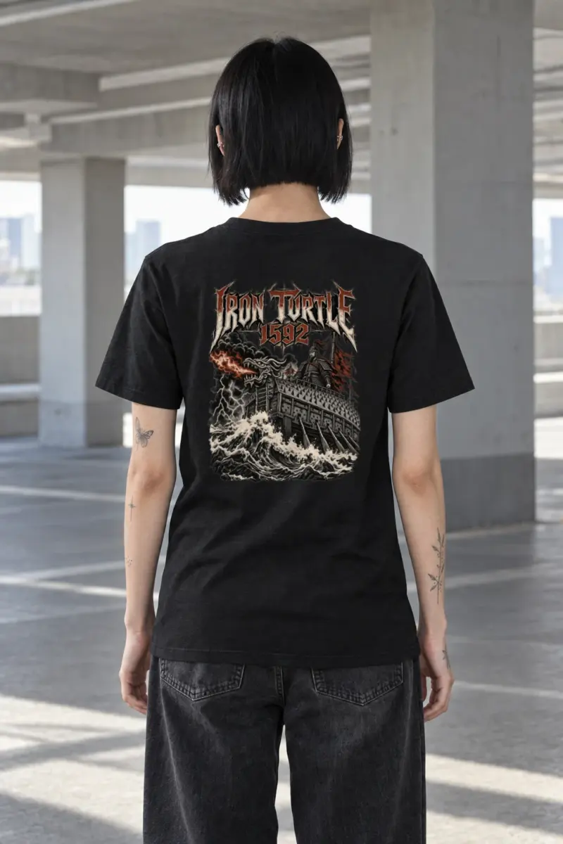"Iron Turtle 1592" Heavyweight Unisex Crewneck T-shirt