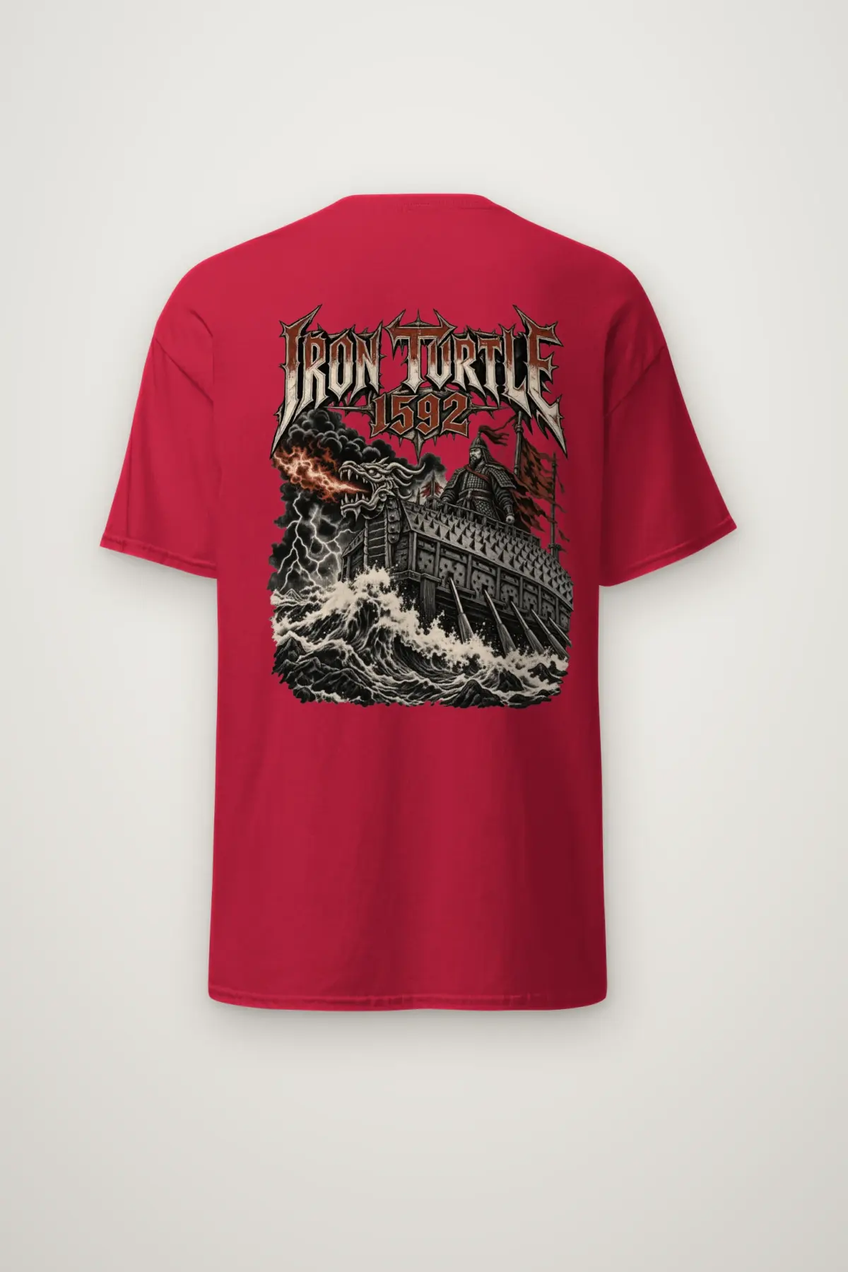 "Iron Turtle 1592" Heavyweight Unisex Crewneck T-shirt