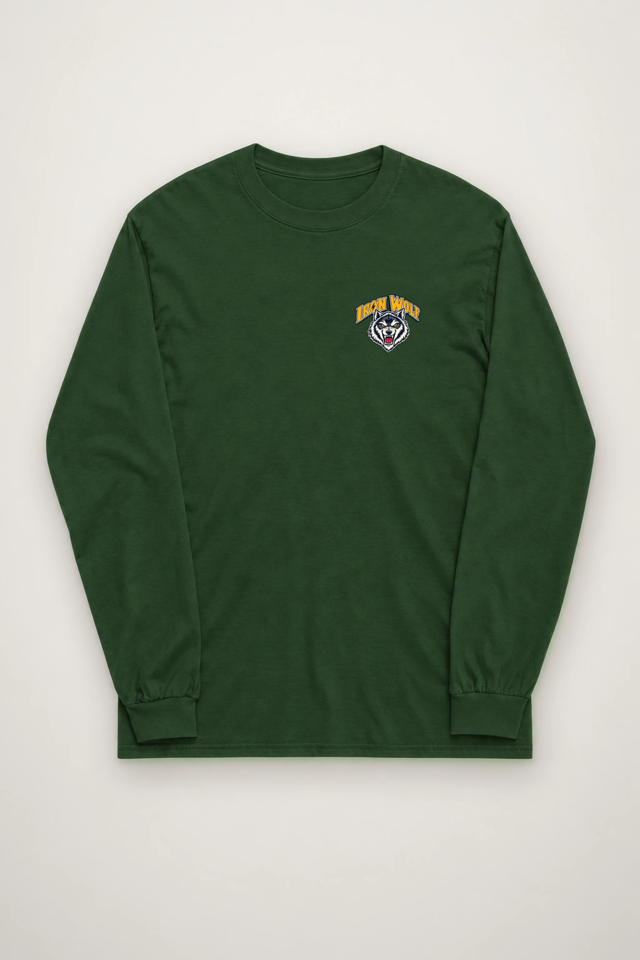 "Iron Wolf Strength" Unisex Longsleeve T-shirt