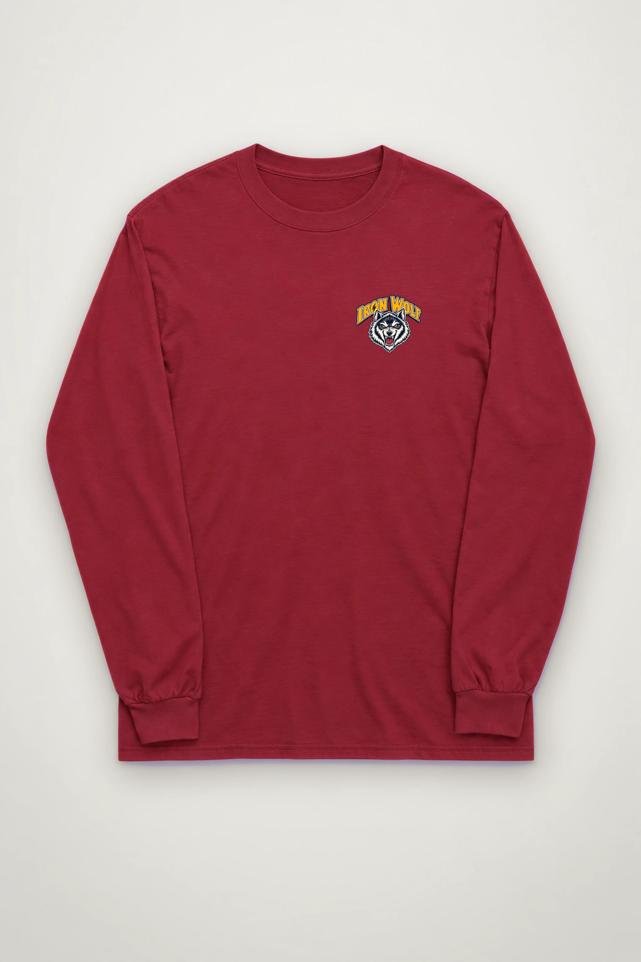 "Iron Wolf Strength" Unisex Longsleeve T-shirt