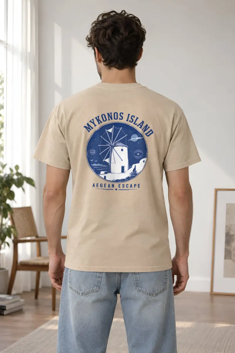 "Island Club 5595" Heavyweight Unisex Crewneck T-shirt