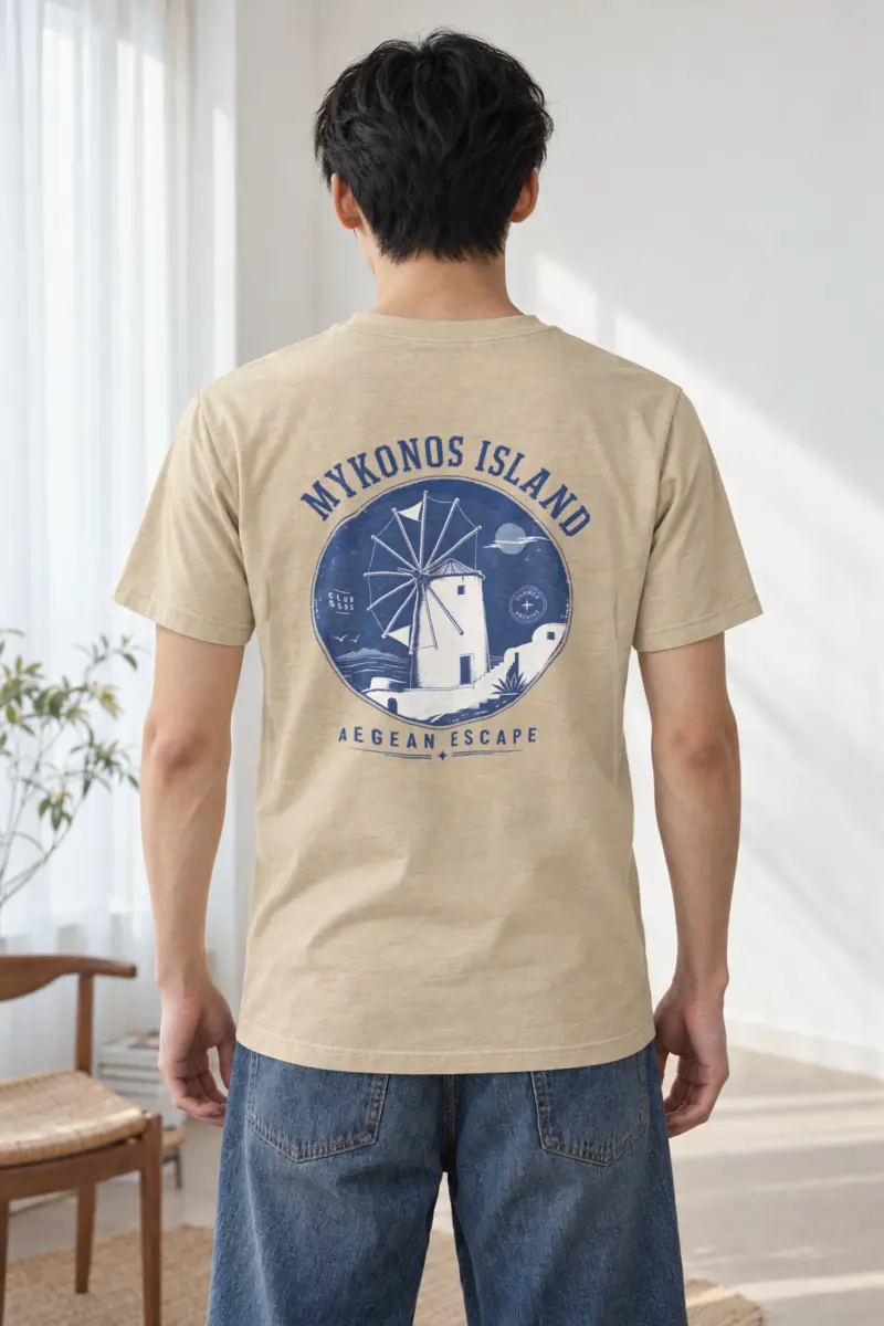 "Island Club 5595" Heavyweight Unisex Crewneck T-shirt