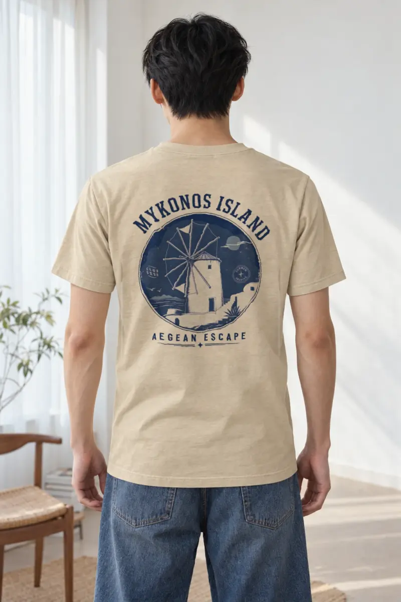 "Island Club 5595" Heavyweight Unisex Crewneck T-shirt