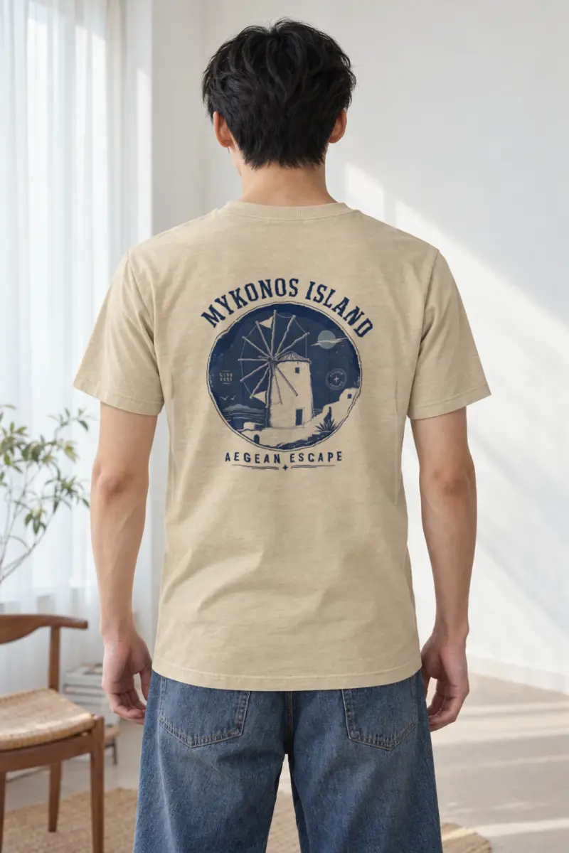 "Island Club 5595" Heavyweight Unisex Crewneck T-shirt