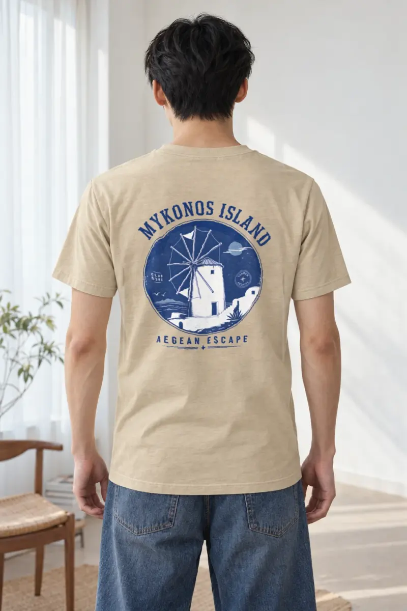 "Island Club 5595" Heavyweight Unisex Crewneck T-shirt
