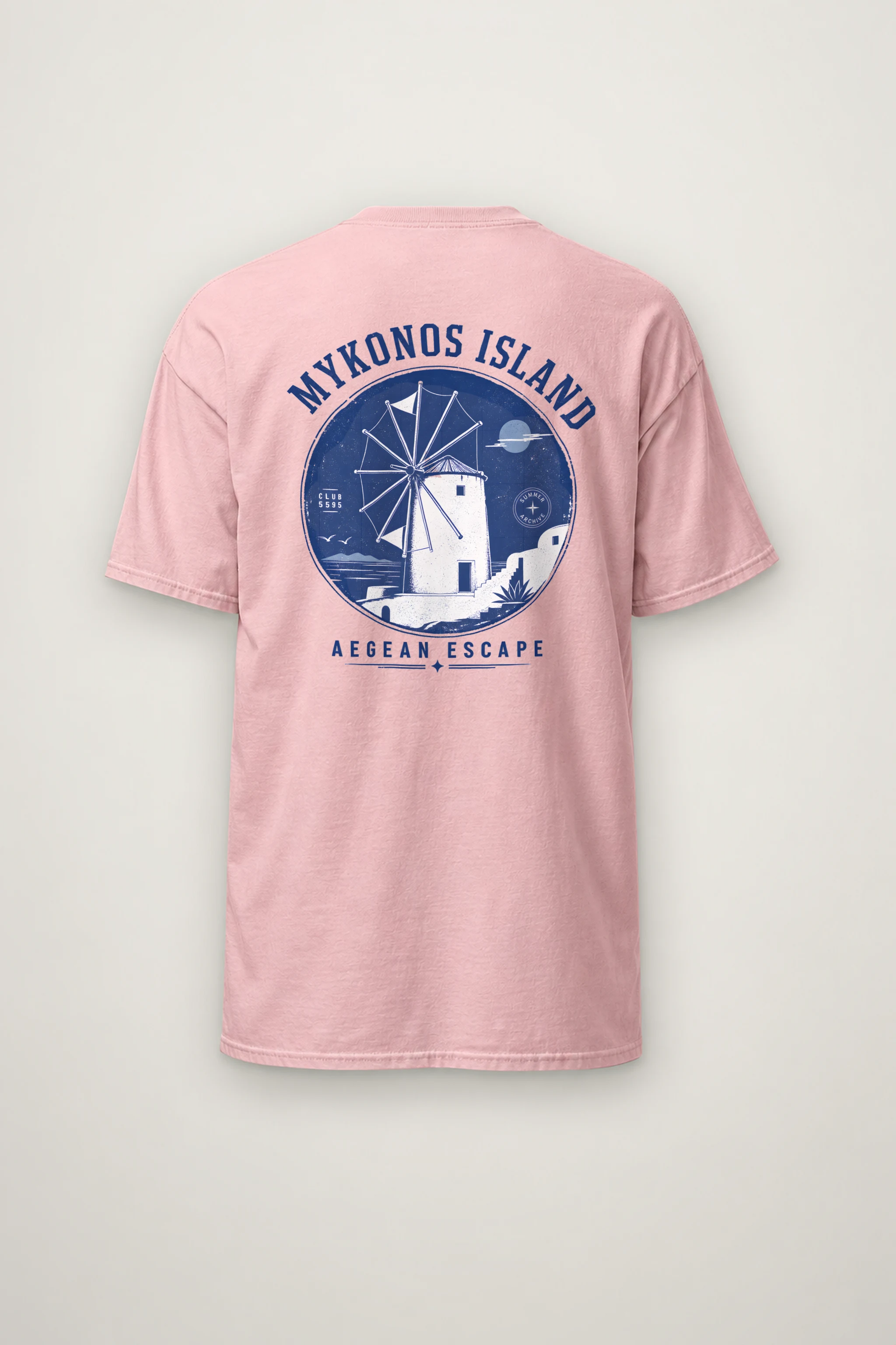 "Island Club 5595" Heavyweight Unisex Crewneck T-shirt