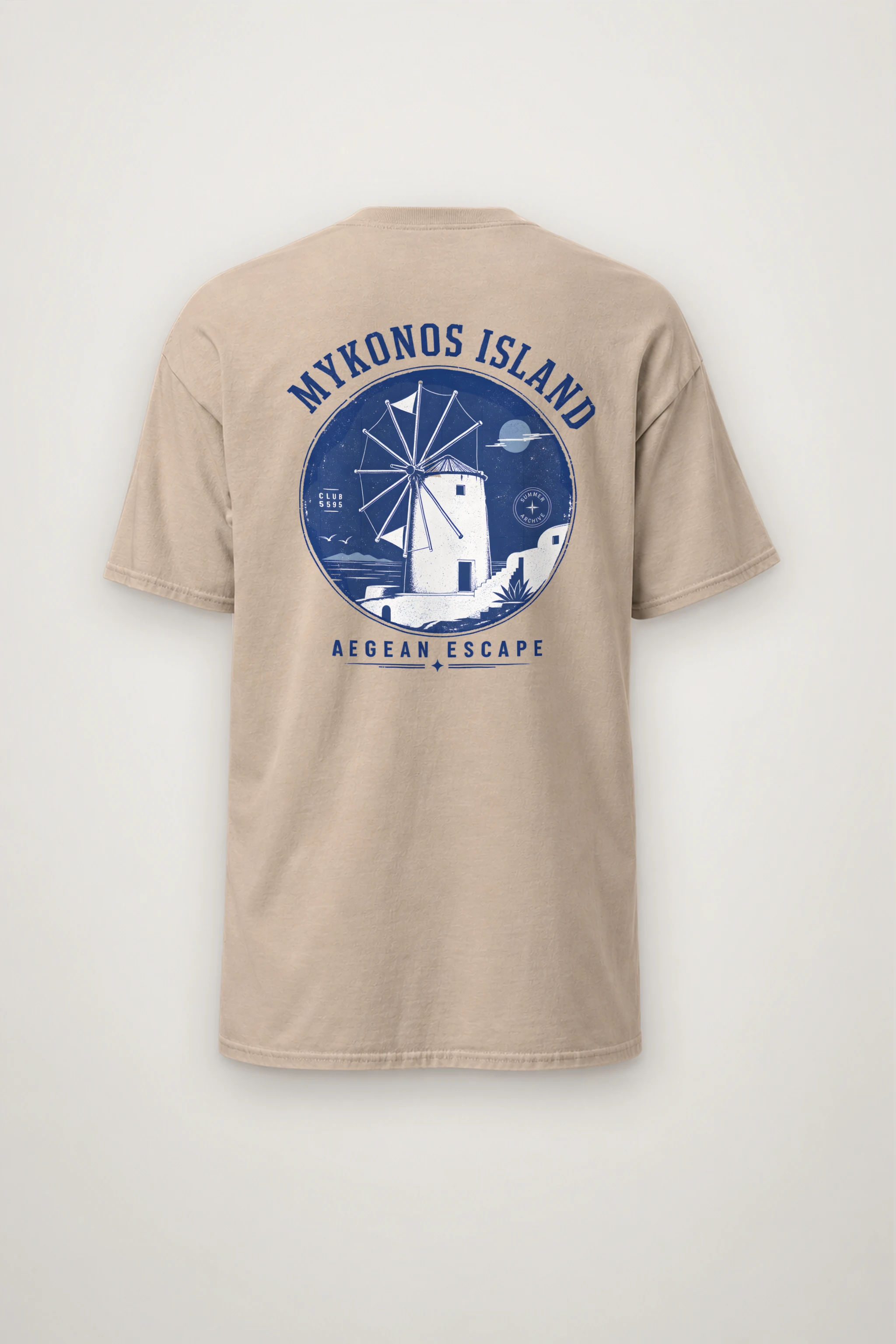 "Island Club 5595" Heavyweight Unisex Crewneck T-shirt