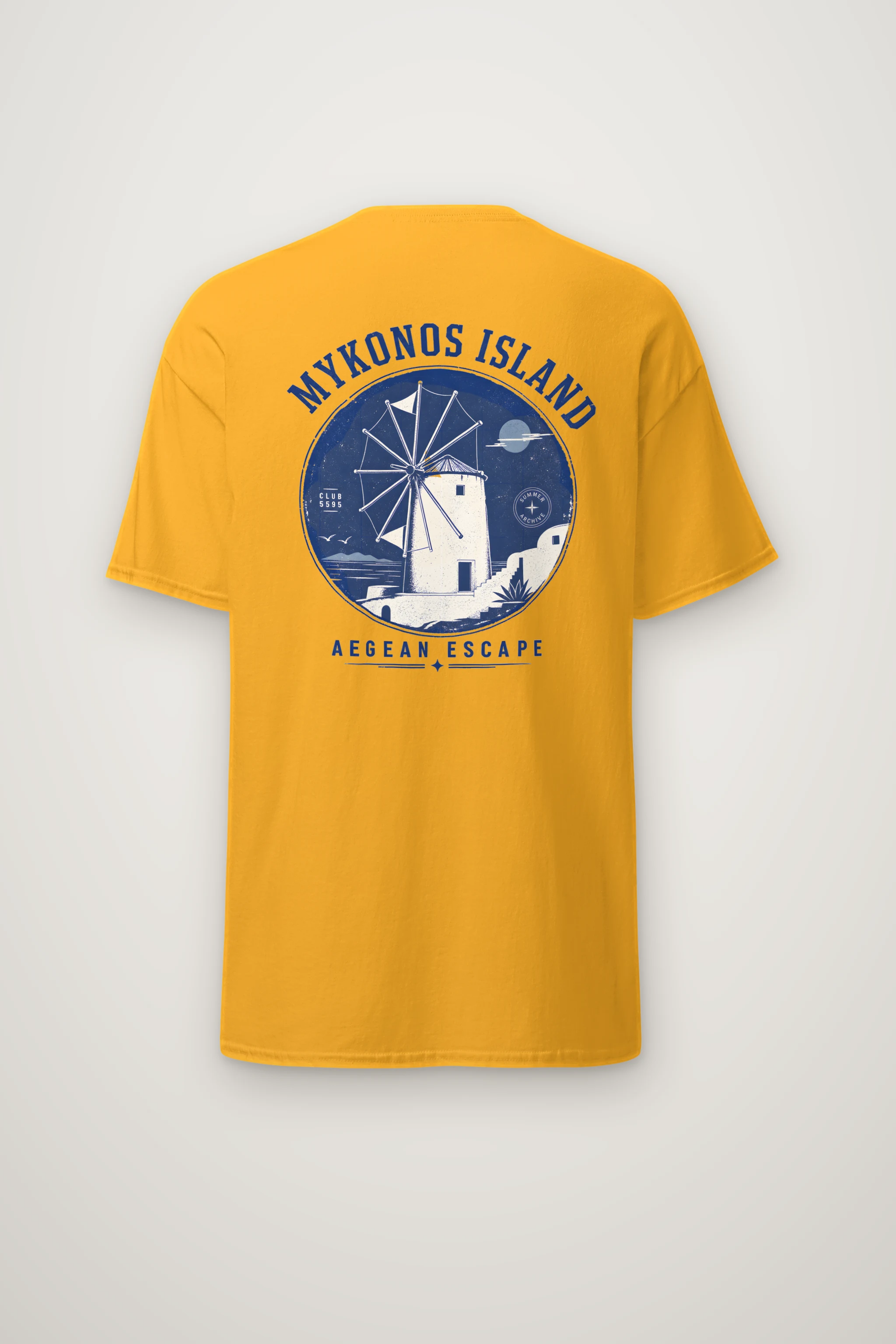 "Island Club 5595" Heavyweight Unisex Crewneck T-shirt