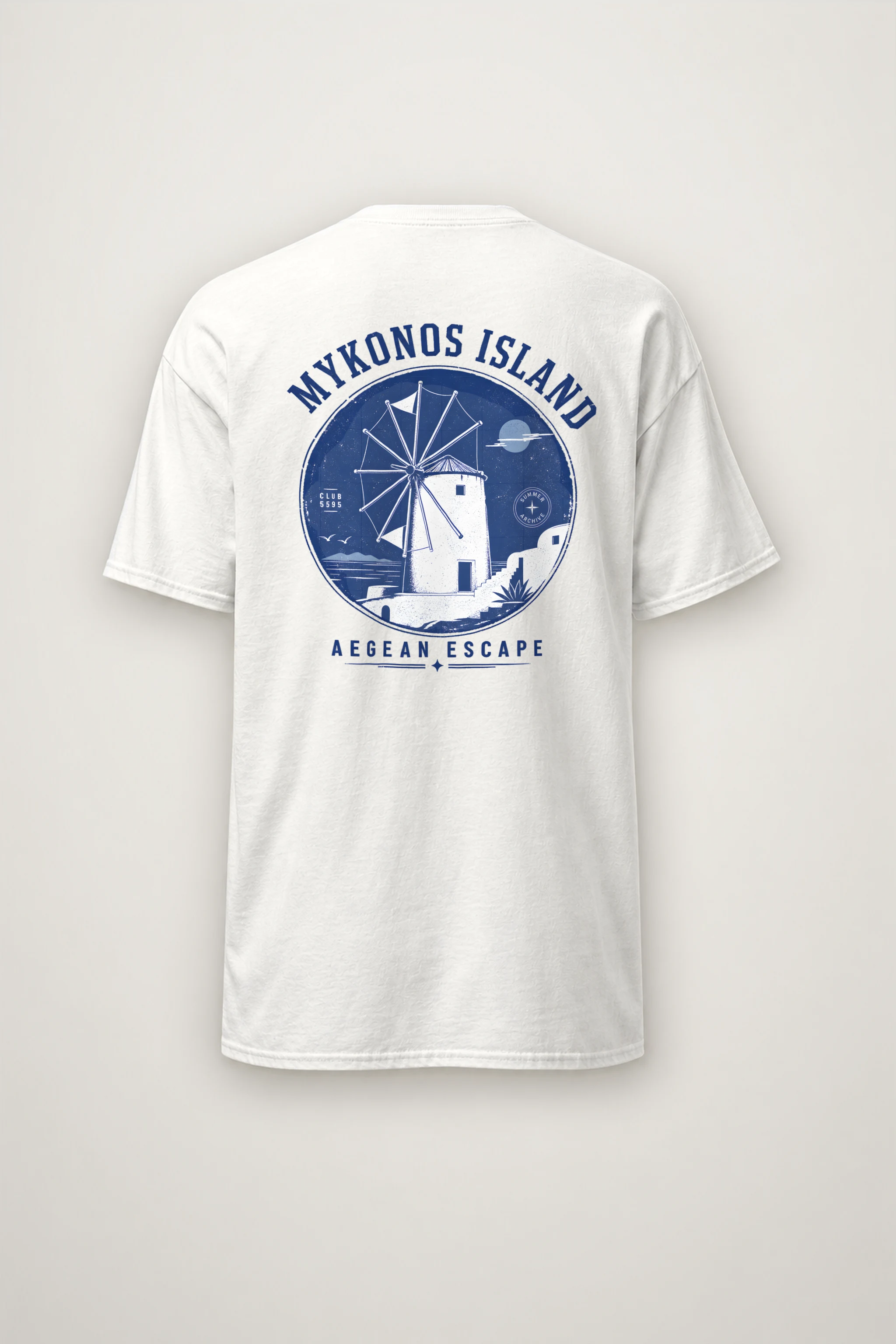 "Island Club 5595" Heavyweight Unisex Crewneck T-shirt