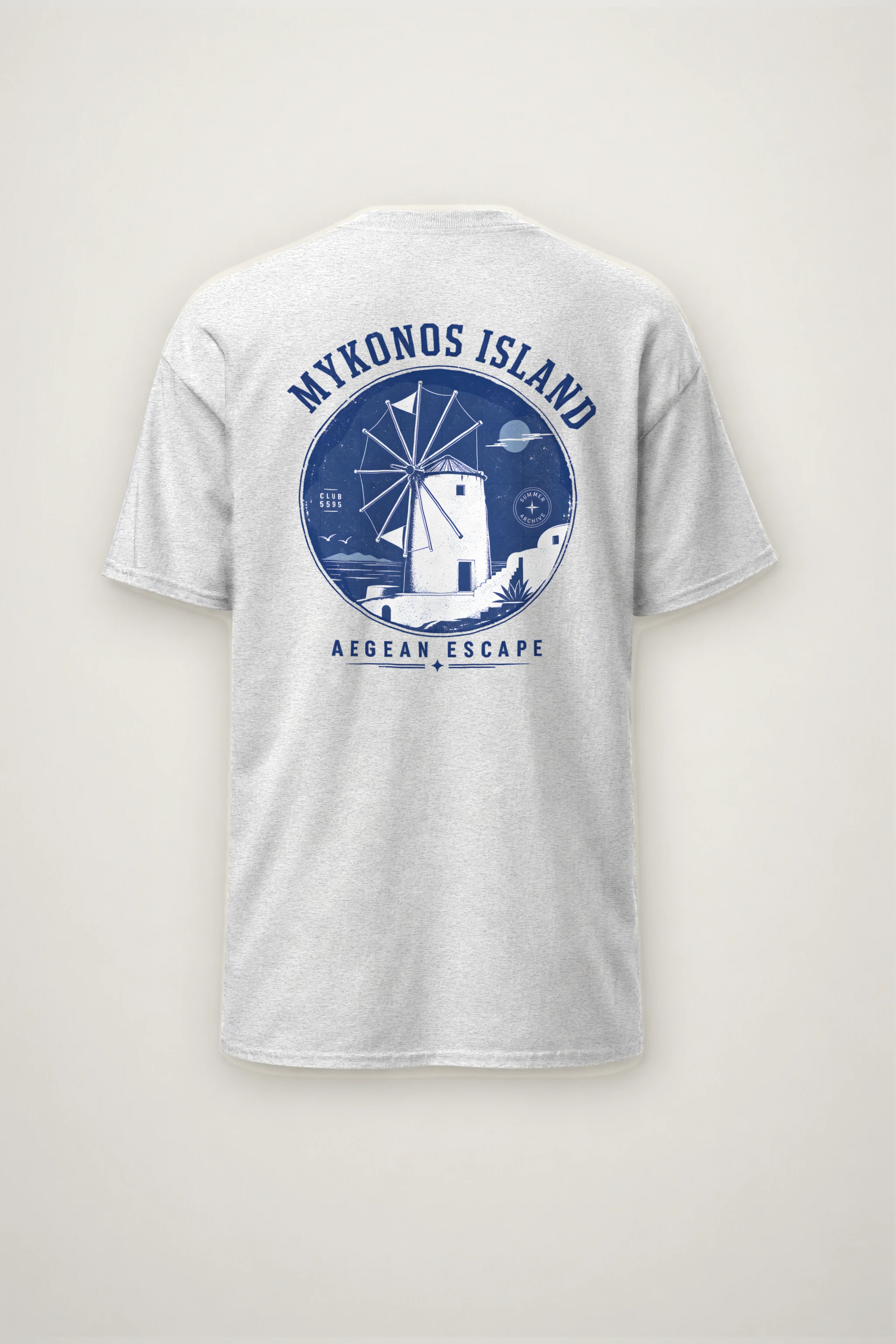 "Island Club 5595" Heavyweight Unisex Crewneck T-shirt