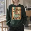 "It's Coffee Time" Heavy Blend Unisex Crewneck Sweatshirt | Gildan 18000