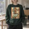 "It's Coffee Time" Heavy Blend Unisex Crewneck Sweatshirt | Gildan 18000