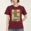 "It's Coffee Time" Heavyweight Unisex Crewneck T-shirt