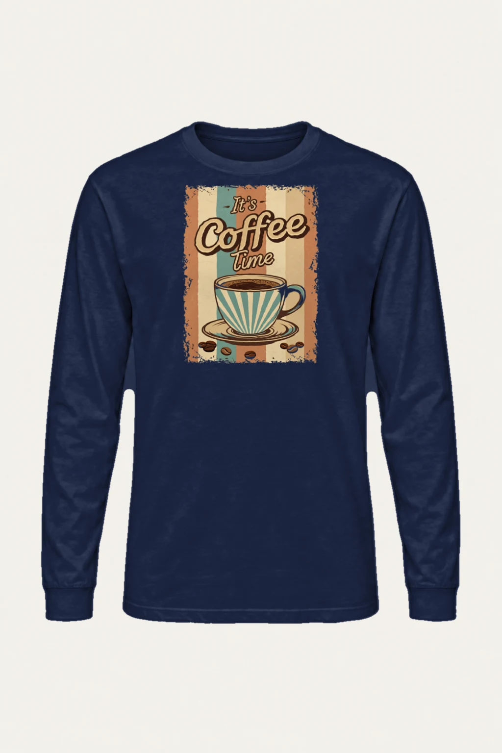 "It's Coffee Time" Unisex Longsleeve T-shirt | Gildan 2400