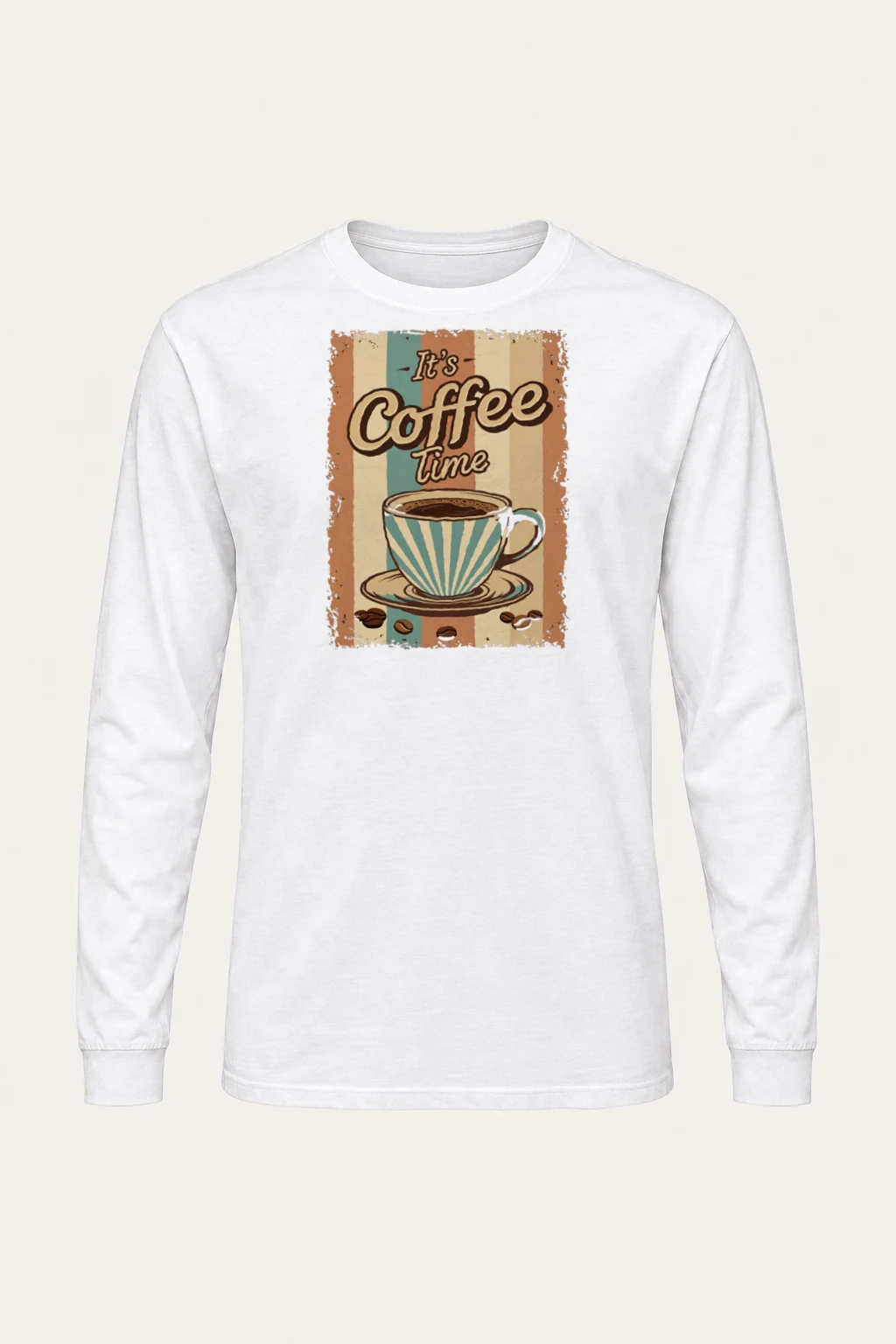 "It's Coffee Time" Unisex Longsleeve T-shirt | Gildan 2400